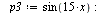 `:=`(p3, sin(`+`(`*`(15, `*`(x))))); -1